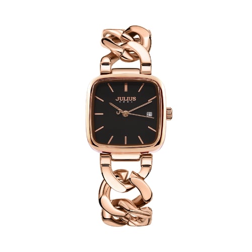นาฬิกา Julius JA-1451 F สายสแตนเลส สีโรสโกลด์