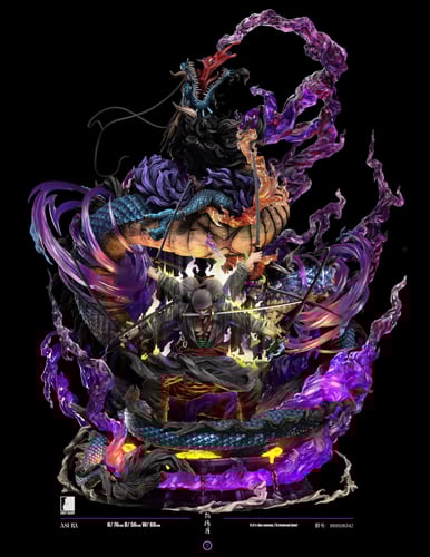 S ( เล็ก ) Roronoa Zoro “ Dragon Slayer “ นักดาบปราบมังกร by Last Sleep (มัดจำ) [[SOLD OUT]]