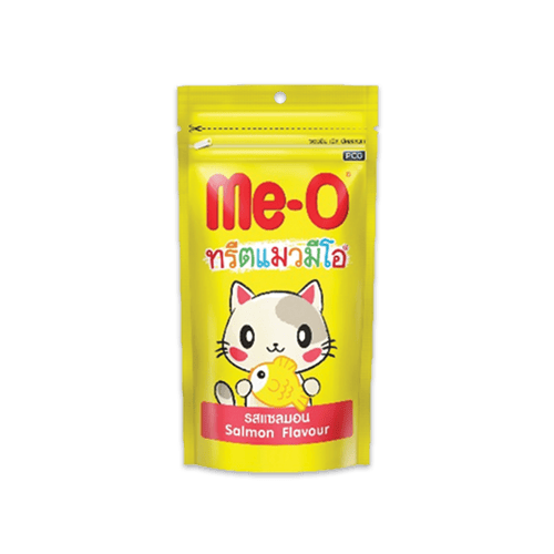 [MANOON] ME-O  Cat Treat มีโอ ทรีตแมว รสแซลมอน ขนาด 50 กรัม