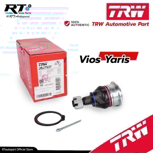 TRW ลูกหมากปีกนกล่าง Toyota Vios NCP41 ปี03-07 Vios NCP93 ปี07-13 Yaris NCP91 ปี05-13 / 43308-09010 / JBJ7537