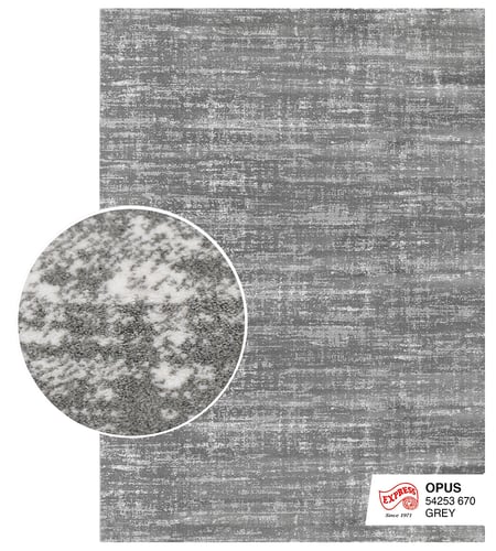 พรมรุ่น OPUS (XL) 54253 670 XL 240x340 ซม. DARK GREY