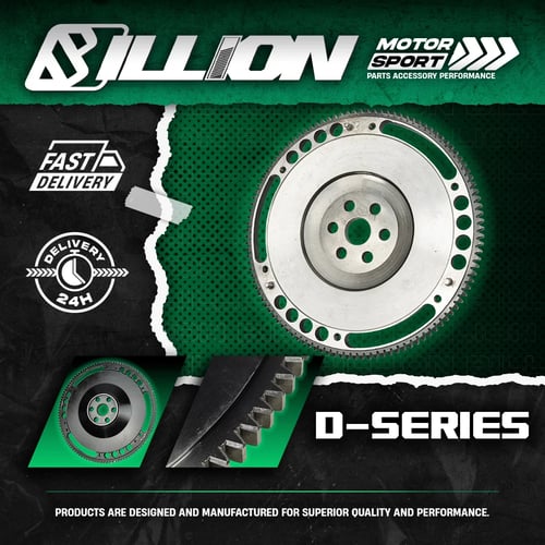 Billion Flywheel Light Weight Honda D-Series