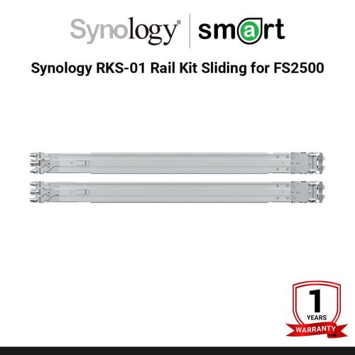 Synology RKS-01 Rail Kit Sliding for FS2500 | กรุณาติดต่อเจ้าหน้าเพื่อเช็คสินค้าก่อนทำการสั่งซื้อ