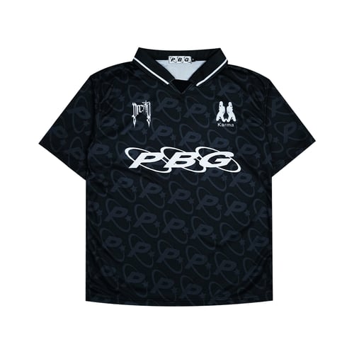 PRETTYBOYGEAR FC JERSEY BLACK