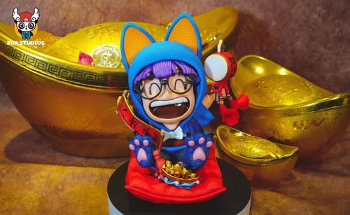 Arale Lucky Cat อาราเล่ แมวกวัก by ZOR Studio (มัดจำ) [[SOLD OUT]]