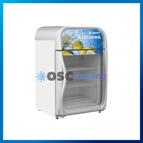 ตู้แช่แข็งแบบยืน ประตูกระจก "SANDEN" 3.5 คิว [SNR-0100]