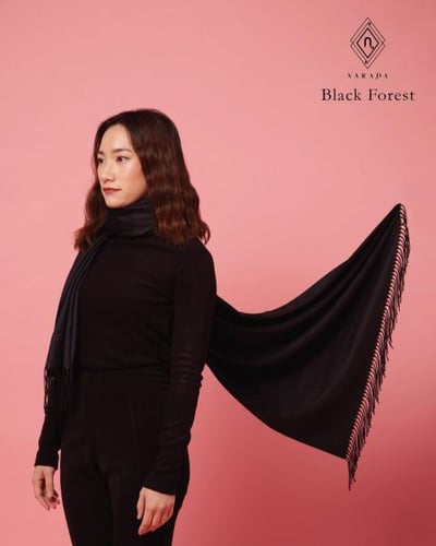 ผ้าพันคอแคชเมียร์ Black Forest