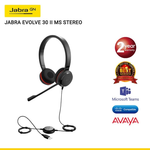 Jabra Evolve 30 II MS STEREO (JBA-5399-823-309)