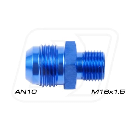Billion ข้อลดเกลียว M16x1.5 ออก AN6/AN8/AN10 (BLUE/BLACK)