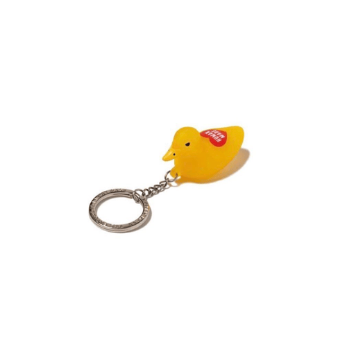 HUMAN MADE HEART RUBBER KEYCHAIN GREEN HUMAN MADE HEART RUBBER KEYCHAIN GREEN
