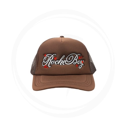 ROCHEBOY TRUCKER HAT BROWN