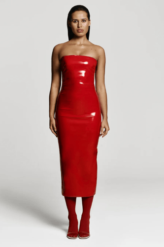 CULT NAKED - KILLA DRESS IN RED