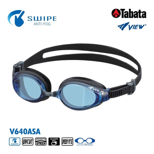 แว่นตาว่ายน้ำสำหรับผู้ใหญ่ VIEW V640ASA SWIPE