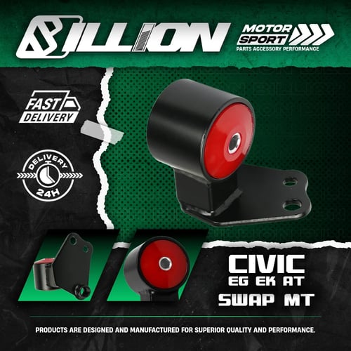 แท่นเกียร์เหล็ก Civic EG EK AT Swap MT (V.2)