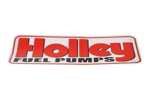 Holley Fuel Pump decal sticker