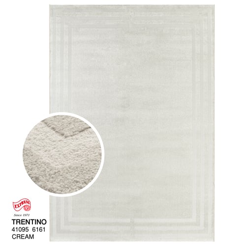 พรมรุ่น TRENTINO (L) 41095 6161 L 160x230 ซม. CREAM