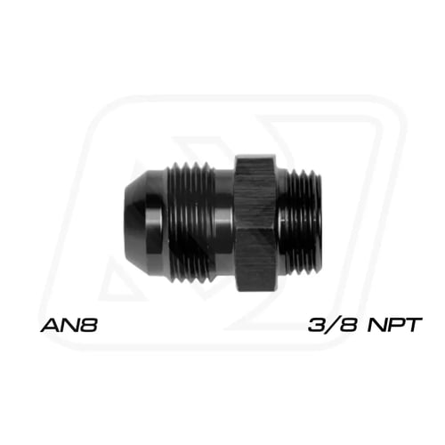 Billion ข้อลดเกลียวออยคูลเลอร์ 3/8"NPT ออก AN6/AN8/AN10 (BLUE/BLACK)