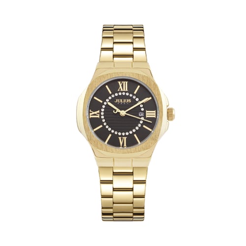 นาฬิกา Julius JA-1461 D สายสแตนเลส สีทอง