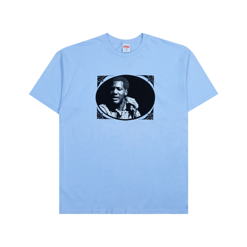 SUPREME STAR OTIS RECORD T-SHIRT BLUE