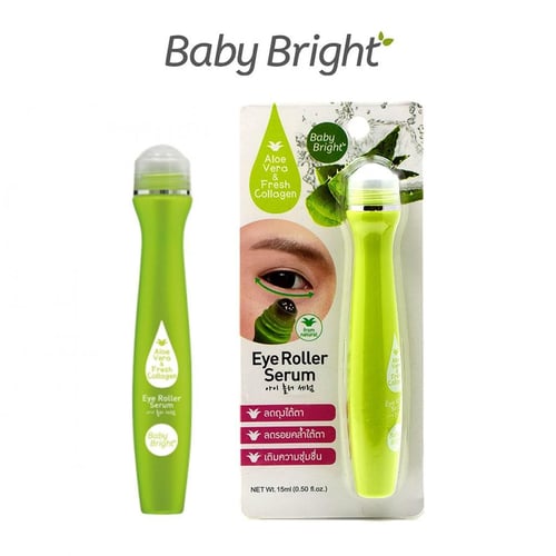 Baby Bright Aloe Vera & Fresh Collagen Eye Roller Serum 15ml.