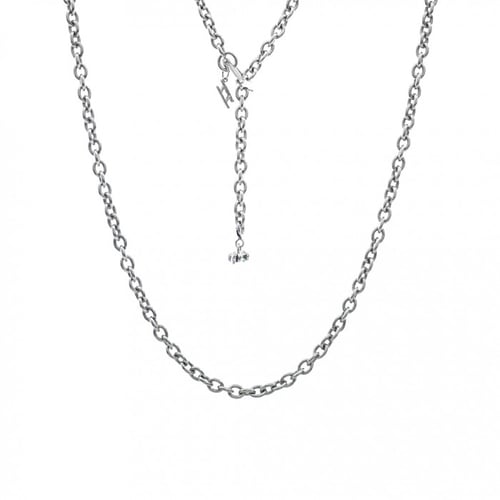 ake ake Chain Necklace - Silver