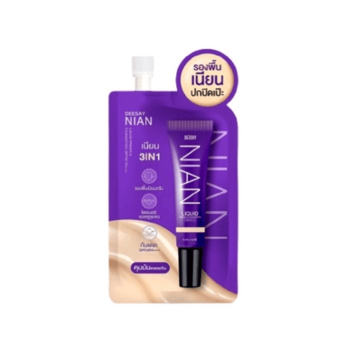 Deesay Nian Liquid Primer & Foundation SPF30 PA+++ 5g.