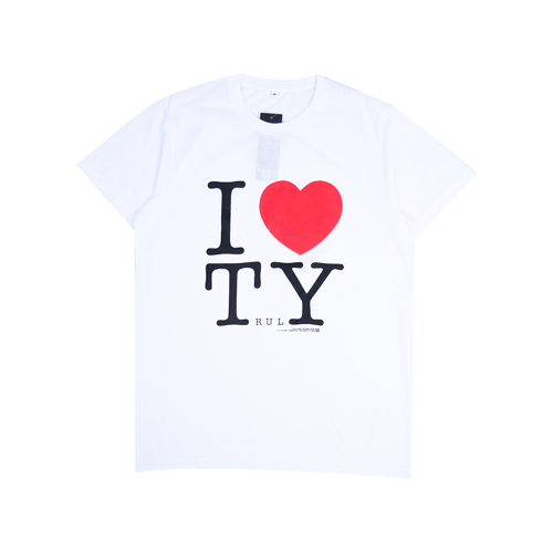 TRULY I <3 TRULY T-SHIRT WHITE