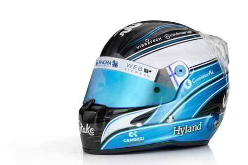 โมเดลหมวก 1:2 Stilo ST5 - Valtteri Bottas 2023 Regular Season Livery