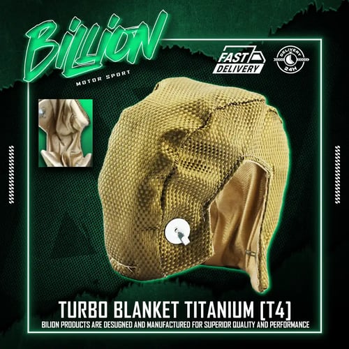 Billion ผ้าคลุมโข่งเทอร์โบ Titanium Wrap (T4)