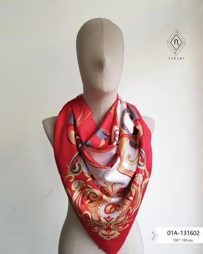 ผ้าพันคอ ผ้าคลุมไหล่ผืนใหญ่ 01A-131602