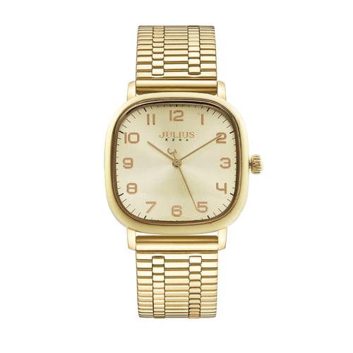 นาฬิกา Julius JA-1403 B สายสแตนเลส สีทอง