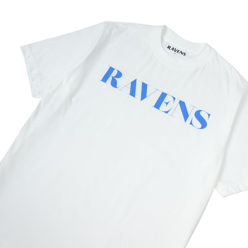 RAVENS.CXX BOX LOGO T-SHIRT WHITE