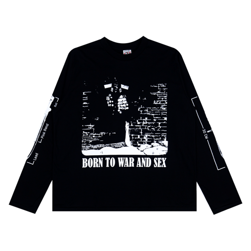 BLACKSNOWBOYS WARRANT LONG SLEEVE T-SHIRT BLACK