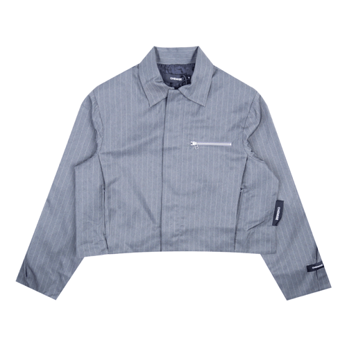 CHEMISE STRIPE JACKET GREY