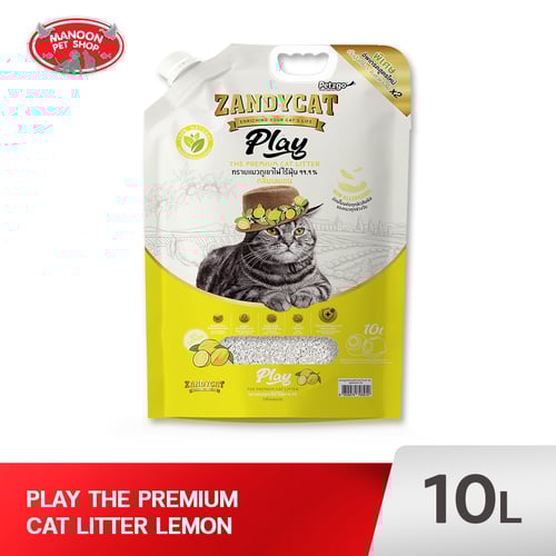 ZANDYCAT Play Lemon SCENTED 10L.