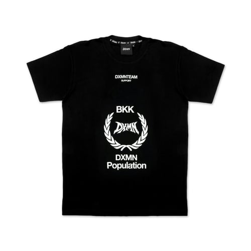 DXMN POPULATION T-SHIRT BLACK