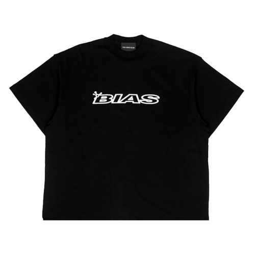 THE BIAS CLUB NRF X BIAS REVERSED T-SHIRT BLACK