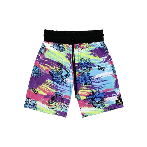 TZ WORLDWIDE SUMMER BEACH SS SHORTS MULTI