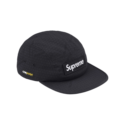 SUPREME CORDURA RIPSTOP CAMP CAP BLACK