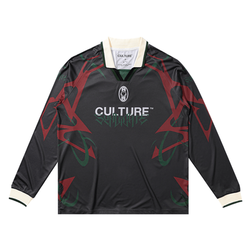 V.A.C CULTURE SYNDICATE LONG SLEEVE JERSEY BLACK
