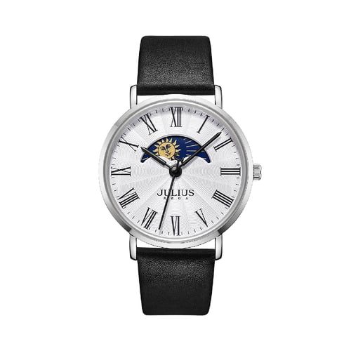 นาฬิกา Julius JA-1308M A สายหนัง สีดำ