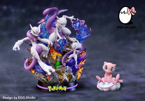 แบบ 3in1 Mewtwo มิวทู 3in1 by EGG Studio (มัดจำ) [[SOLD OUT]]