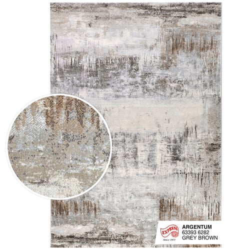 ARGENTUM (XXL) 63393 6282 XXL 300x400 CM. GREY BROWN