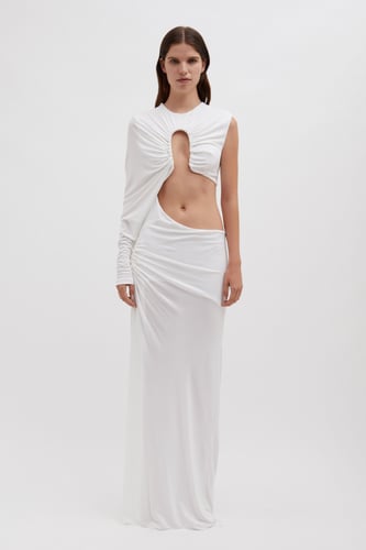 CHRISTOPHER ESBER - CHICANE ONE SLEEVE DRESS