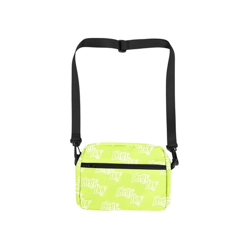 PRETTYBOYGEAR DOUBLE RING MONOGRAM SHOULDER BAG GREEN