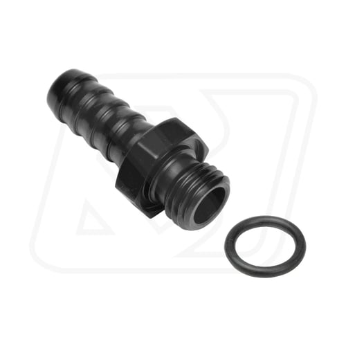 Billion ข้อลดเกลียว 1/8NPT โอริง ออกหางปลา 3/8 (BLUE/BLACK)