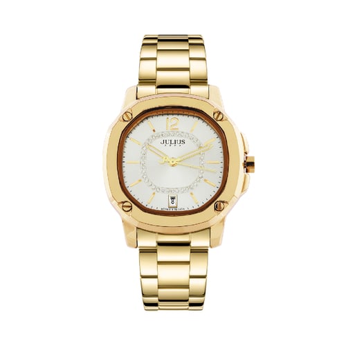 นาฬิกา Julius JA-931 N สายสแตนเลส สีทอง