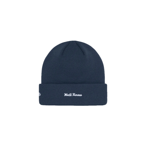 SUPREME X NEW ERA BOX LOGO BEANIE NAVY