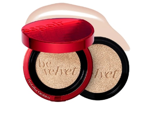 (โปรปลายฝน ต้นหนาว)ESPOIR Pro Tailor Be Velvet Cover Cushion SPF34 PA++ 13g. (แถมรีฟิว 1 ชิ้น)