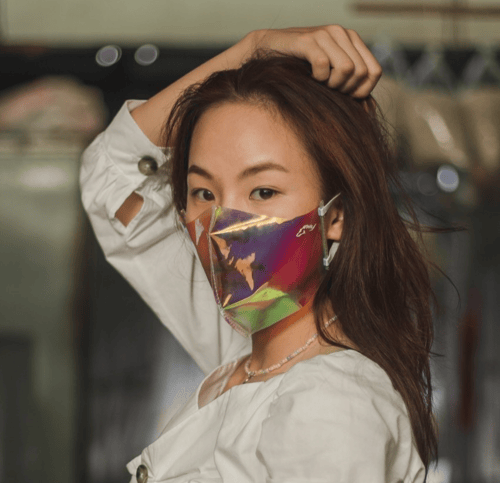 Pegasus Holo Face Mask